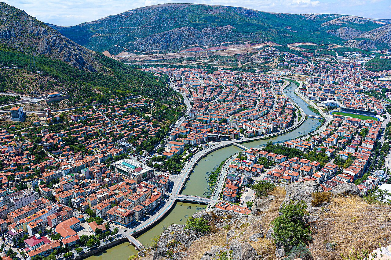 Amasya ilinden görünüm