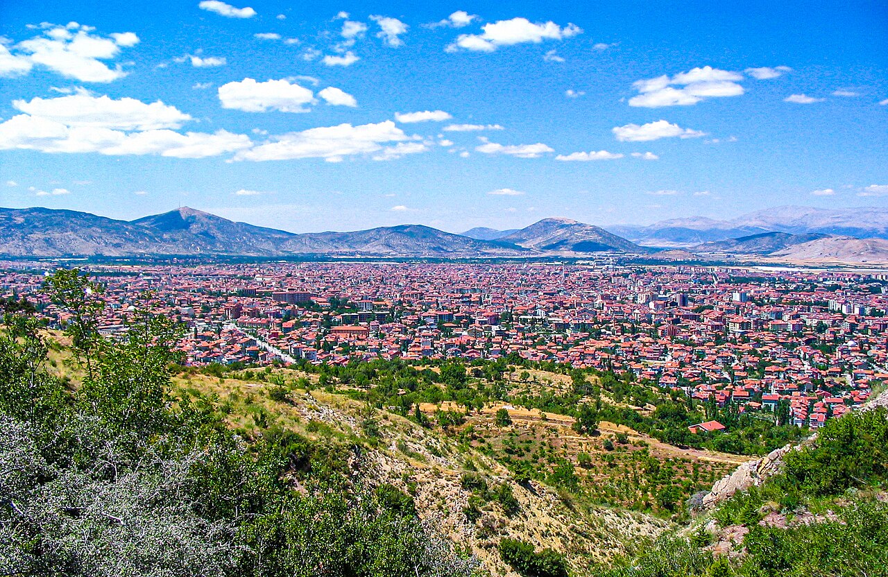 Isparta ilinden görünüm